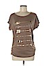SJS Tan Short Sleeve Top Size M - photo 1
