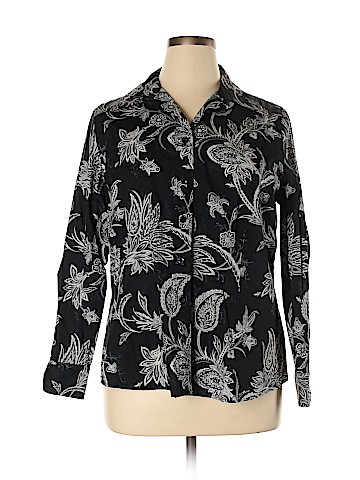 Coldwater Creek Long Sleeve Button-Down Shirt (view 1)