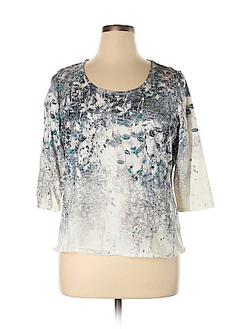 Coldwater Creek 3/4 Sleeve Top (view 1)