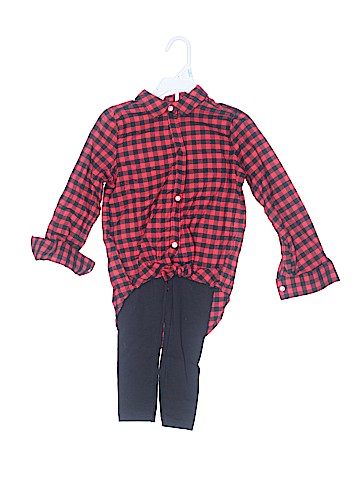 Carter's Long Sleeve Button-Down Shirt (view 1)
