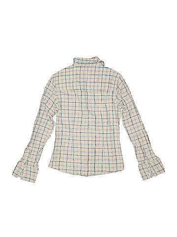 Justice Long Sleeve Button-Down Shirt (view 2)