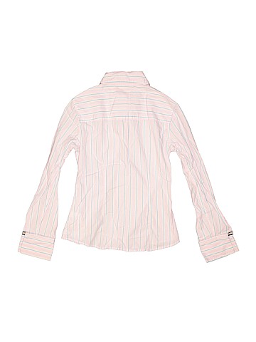 Justice Long Sleeve Button-Down Shirt (view 2)