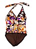 Chadwicks Brown One Piece Swimsuit Size 14 - photo 1