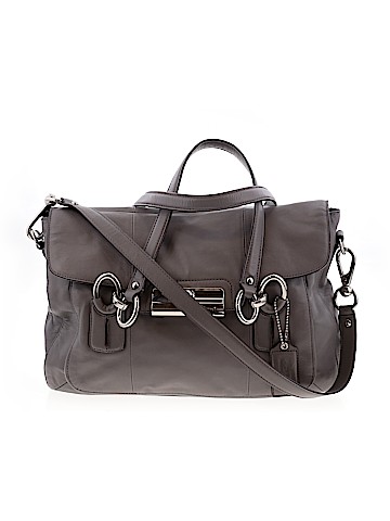 Coach Leather Satchel (view 1)