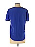 Zoe & Sam 100% Polyester Blue Short Sleeve Blouse Size S - photo 2