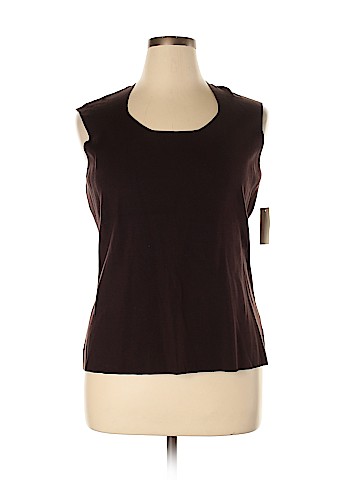 Coldwater Creek Sleeveless Silk Top (view 1)