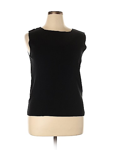 Coldwater Creek Sleeveless Silk Top (view 1)