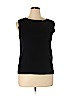 Coldwater Creek Black Sleeveless Silk Top Size 1X - photo 1