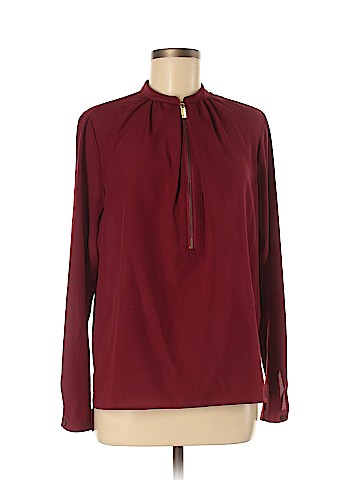 MICHAEL Michael Kors Long Sleeve Blouse (view 1)