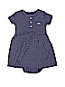 Carter's 100% Cotton Blue Dress 9-12 MO / 12 MO - photo 1