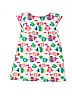 Gymboree Print White Dress Size 3T - photo 2