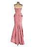 Teri Jon by Rickie Freeman 100% Silk Pink Cocktail Dress Size 12 - photo 2