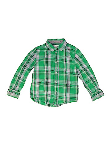 Cat & Jack Long Sleeve Button-Down Shirt (view 1)