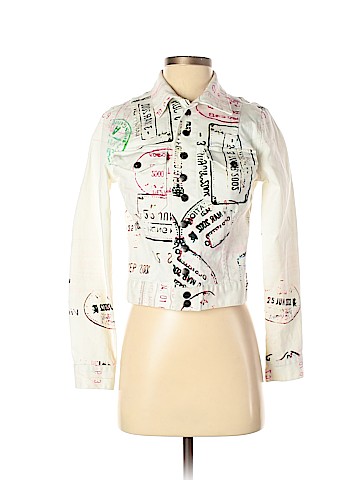 Current Elliott X Mary Katrantzou Denim Jacket (view 1)