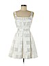 Jill Stuart 100% Polyester White Casual Dress Size 12 - photo 1