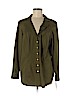Pell & Co. Green Long Sleeve Button-Down Shirt Size 12 - photo 1