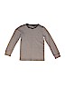 Tea 100% Cotton Gray Long Sleeve T-Shirt Size 6 - 7 - photo 1
