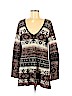 Free People Brown Pullover Sweater Size M - photo 1