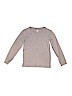 Tea 100% Cotton Gray Long Sleeve T-Shirt Size 6 - 7 - photo 1