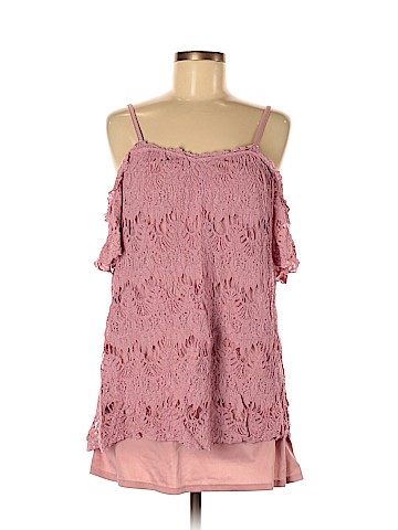 Love, Fire Sleeveless Blouse (view 1)