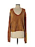 Free People Orange Pullover Sweater Size S (petite) - photo 1