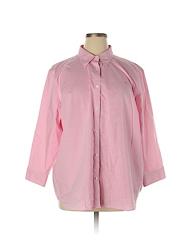 Lauren by Ralph Lauren Long Sleeve Button-Down Shirt (view 1)