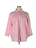 Lauren by Ralph Lauren 100% Cotton Pink Long Sleeve Button-Down Shirt Size 3X - photo 1