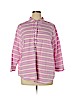 Lands' End 100% Cotton Purple Long Sleeve Button-Down Shirt Size 26 - photo 1