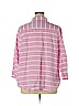 Lands' End 100% Cotton Purple Long Sleeve Button-Down Shirt Size 26 - photo 2