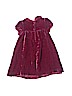 Janie and Jack 100% Silk Burgundy Dress Size 18-24 mo - photo 2