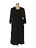 Serengeti Black Casual Dress Size 1X - photo 1