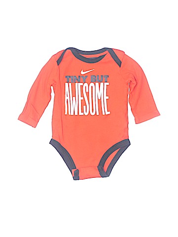 Nike Long Sleeve Onesie (view 1)