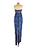 Diane von Furstenberg Blue Jumpsuit Size 6 - photo 2