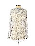 The Kooples 100% Polyester White Long Sleeve Blouse Size S - photo 2
