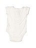 OshKosh B'gosh 100% Cotton Solid White Short Sleeve Onesie 3-6 MO / 6 MO - photo 2