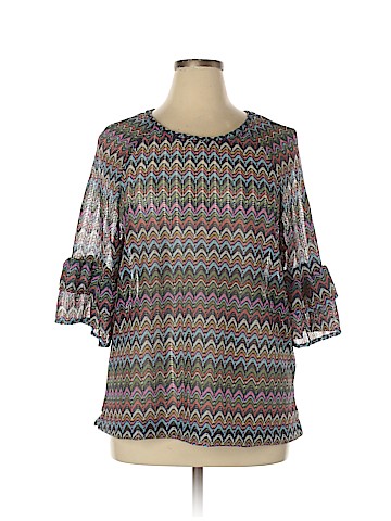 Eva Franco 3/4 Sleeve Blouse (view 1)