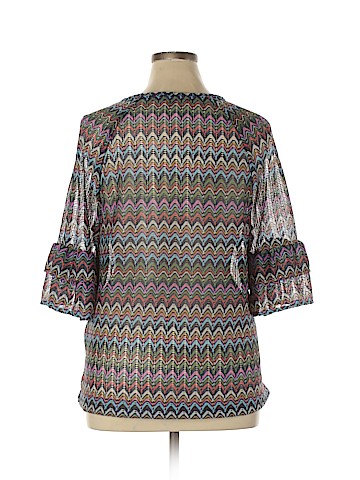 Eva Franco 3/4 Sleeve Blouse (view 2)