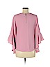 Ted Baker London 100% Polyester Pink Long Sleeve Blouse Size 1 - photo 2