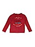 Gap Kids 100% Cotton Red Long Sleeve T-Shirt Size 6 - 7 - photo 1