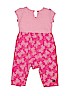 Tea 100% Cotton Stripes Pink Short Sleeve Outfit Size 6-9 mo - photo 2