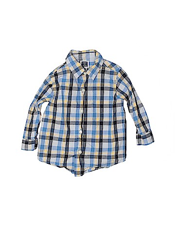 Janie and Jack Long Sleeve Button-Down Shirt (view 1)