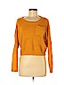 Charlotte Russe 100% Acrylic Yellow Pullover Sweater Size M - photo 1