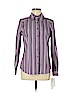 Pell & Co. 100% Cotton Purple Long Sleeve Button-Down Shirt Size 8 - photo 1