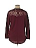 Ava & Viv Burgundy Long Sleeve Top Size 0X - photo 2
