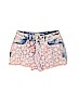 Topshop 100% Cotton Pink Denim Shorts Size 26 waist - photo 1