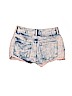 Topshop 100% Cotton Pink Denim Shorts Size 26 waist - photo 2