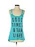 Victoria's Secret Pink Blue Sleeveless Blouse Size S - photo 1