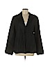 Linda Allard Ellen Tracy 100% Linen Black Blazer Size 10 - photo 1