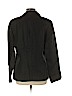 Linda Allard Ellen Tracy 100% Linen Black Blazer Size 10 - photo 2