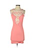 Love Culture Pink Cocktail Dress Size S - photo 1